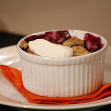 Blueberry-Nectarine Crisp