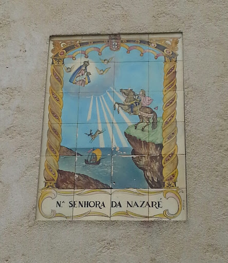 N. Sra da Nazaré  Azulejo Alusivo Ao Milagre