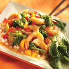 Mandarin Shrimp and Vegetable Stir Fry