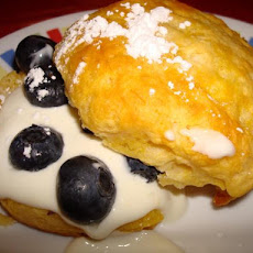 Lemon-Blueberry Shortcakes