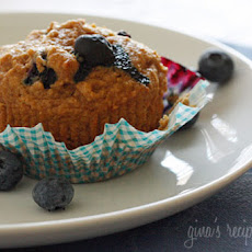 Whole Wheat Blueberry Muffins