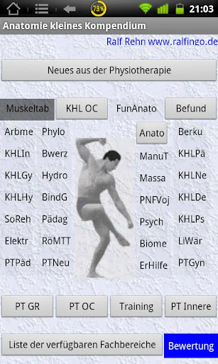 Physiokompendium Befund Test