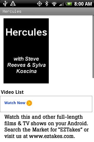 Hercules Movie