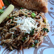 Garlic, Herb, Orzo and Rice Pliaf