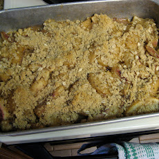 Fresh Peach Crisp