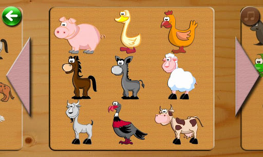 Wood Puzzles Kids - Animals