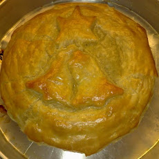 Brie in Puff Pastry With Cranberry Sauce
