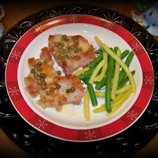 Pork Scallopini With Butter Caper Sauce