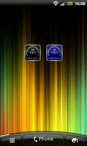 DigiBat Battery Widget