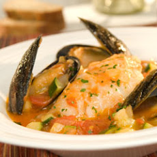 Tuscan Cod & Mussels In Light Vegetable Broth