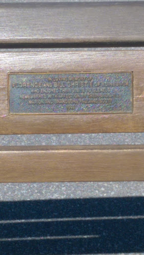 Florence And Bill Memorial Bench