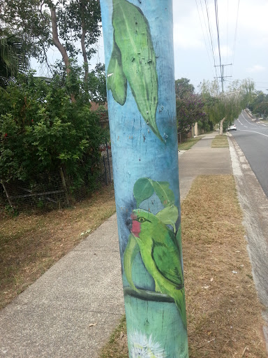 Early Bird Mural Pole