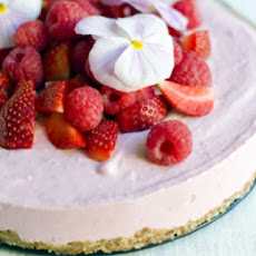 Frozen Raspberry Cheesecakes