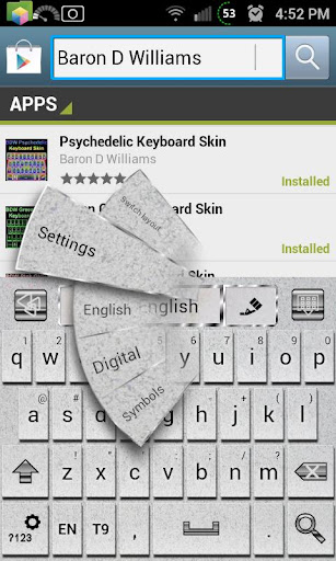 【免費個人化App】White Yulan Keyboard Skin-APP點子