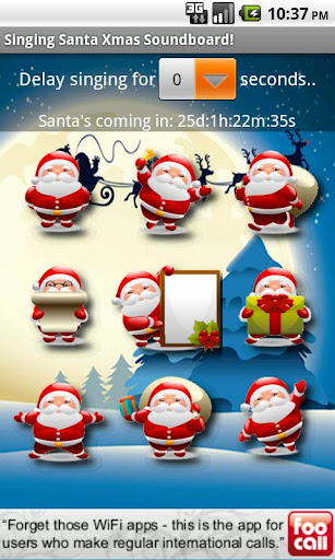 Singing Santa Xmas Soundboard