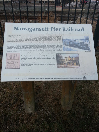 Historical Railroad Marker