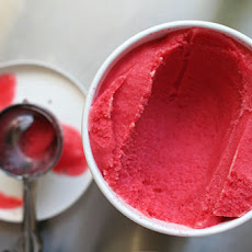 Framboise Lambic Beer Sorbetto
