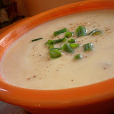 Cauliflower White Cheddar Soup