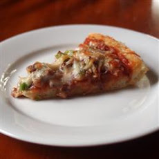 Leek and Turkey Pizza