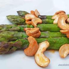 Asparagus and Cashews