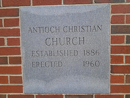 Historic Antioch Christian Church Cornerstone