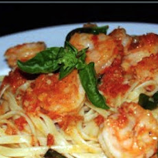 Shrimp with Basil-Garlic Butter