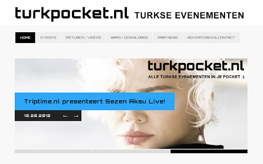 Turkpocket Turkse Events App.