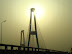 Sun and Smog over Nanpu Bridge, Shanghai