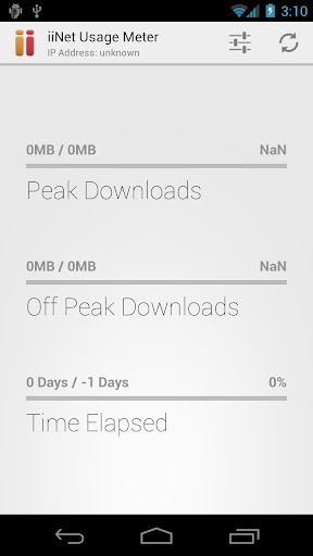 iinet Usage Meter