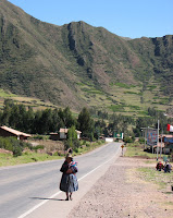 First stop on the tour of the Sacred Valley of the Incas.