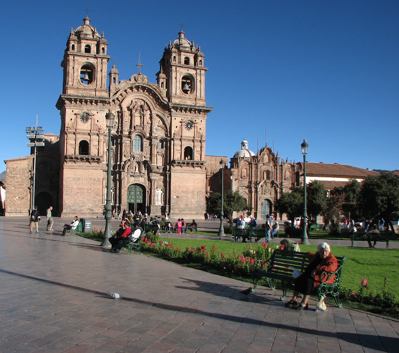 The main square in Cusco