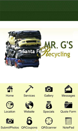 Santa Fe recycles with Mr G's