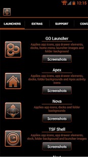 How to download Serenity Launcher Theme Orange patch 5.2 apk for pc