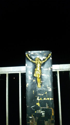 Jesus Auf Der Brücke