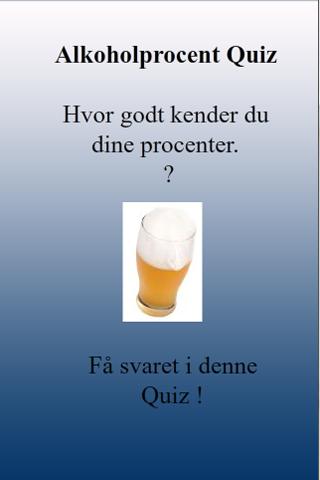 Alkohol Quiz [Dansk]