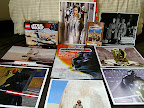 All my Star Wars Celebration souvenirs (I bought even more photos)