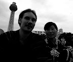 Jason and Aya at Yokohama Hanabi/Fireworks 2008 -- 03