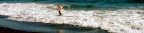 Jason in the Ocean alone
