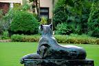 panther statue 01 in Shizen Kyoiku Park