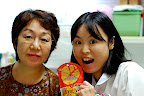 Chieko and Megumi, they are mother and daughter!