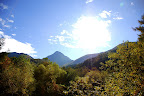 The view from our room in the hut