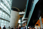 The lobby of The National Art Center, Tokyo