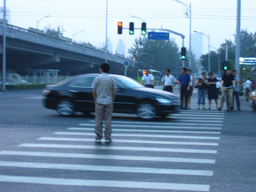 Intersection of the 3rd Ring Road and Gongti Beilu.