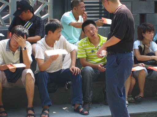 The Olympic shantytowns of Beitucheng station, where fortunes are made and broken.