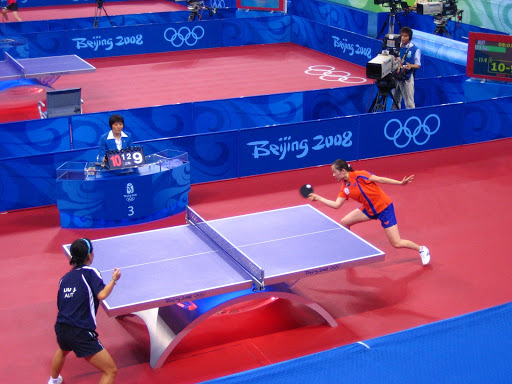 Round 3 Women's Singles table tennis