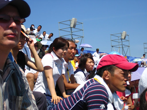 Fukuhara Ai sitting two rows behind me