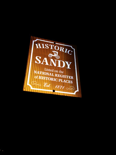 Historic Sandy Sign