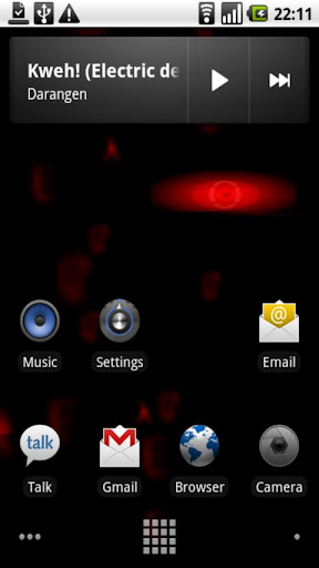 RedEye Scanner Live Wallpaper