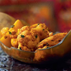 Cauliflower and Potato Sabzi with Spices