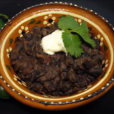 Bacon and Black Bean Smash